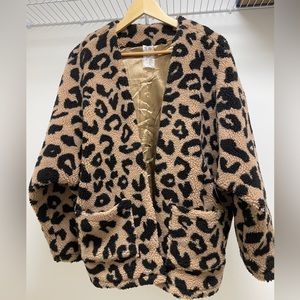 Sadie & Sage - Leopard Print Jacket